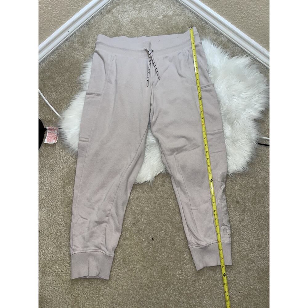 Reebok Women's Jogger Sweat Pants Reebok Light Dusty Rose Mauve Large